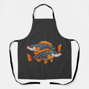Two spotted fish apron