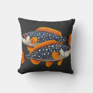 Two spotted fish cushion