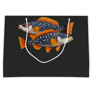 Two spotted fish large gift bag