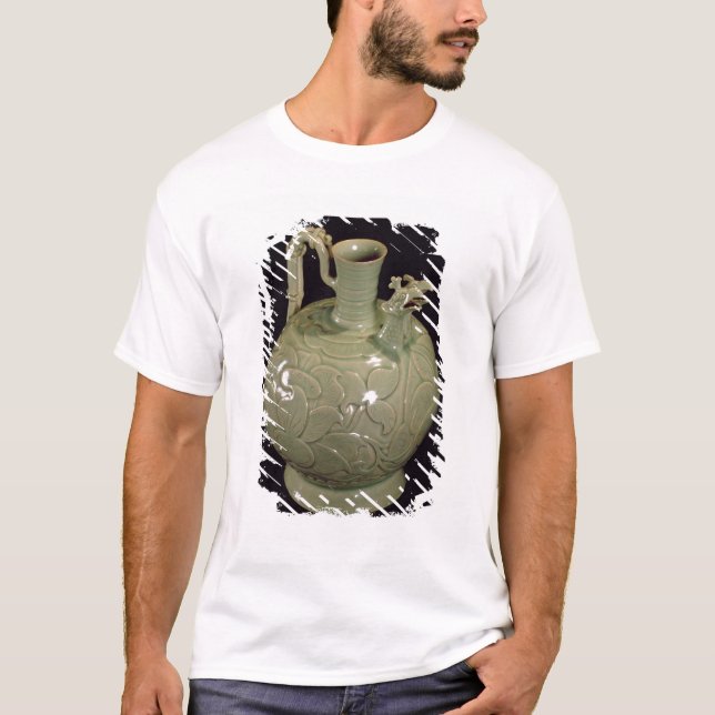 Two spouted jug with a leaf design T-Shirt (Front)