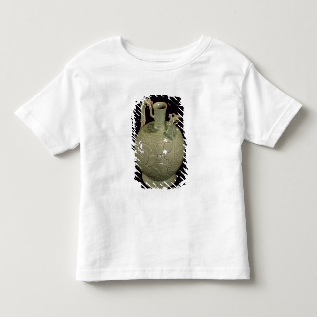 Two spouted jug with a leaf design toddler T-Shirt (Front)