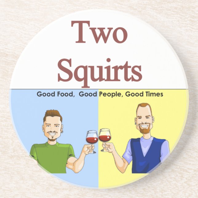 Two Squirts Coasters (Front)