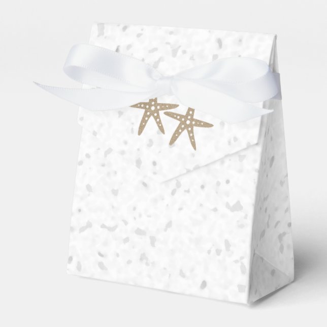 Two Starfish Beach Bridal Shower Wedding Boxes (Front Side)