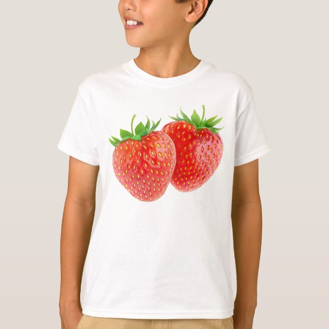 Two strawberries T-Shirt (Front)