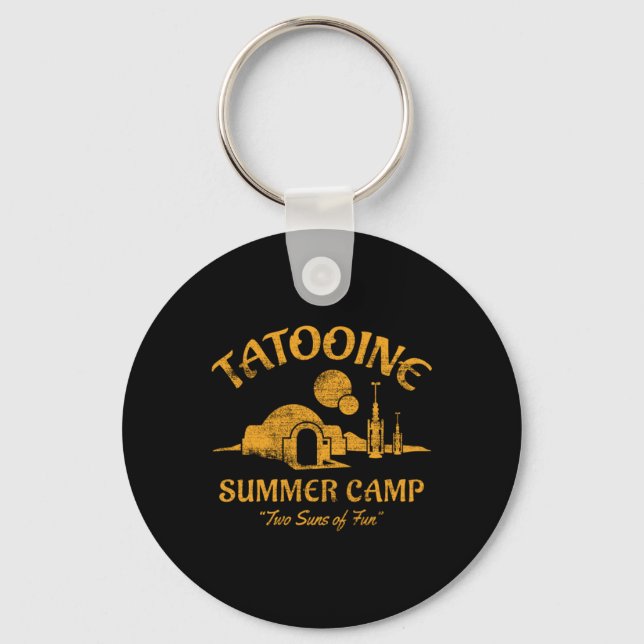 Two Suns Of Fun Key Ring (Front)