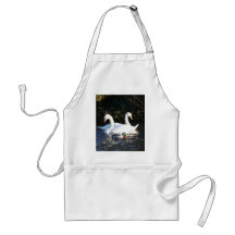 Two Swans And A Duck