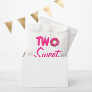 Two Sweet Doughnut 2nd Birthday Favour Bag