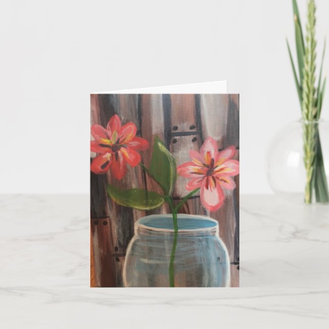 Two Sweet, With Text, 4" x 5.6" Card (Front)