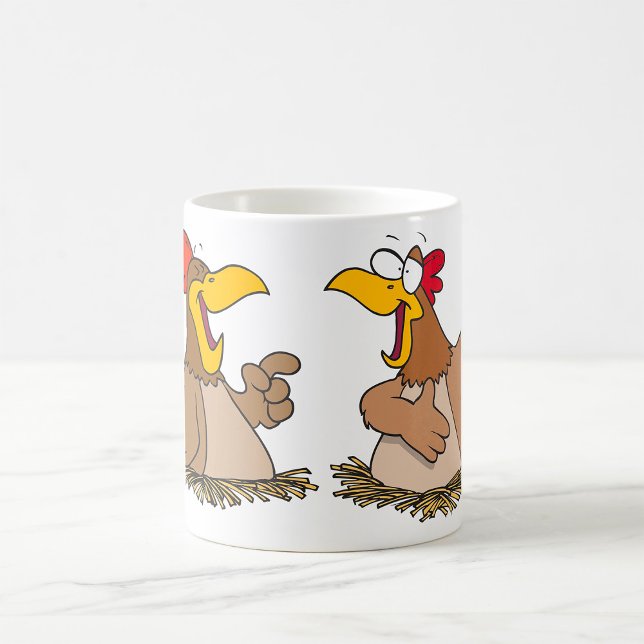 Two Talking Chickens Coffee Mug (Creator Uploaded)