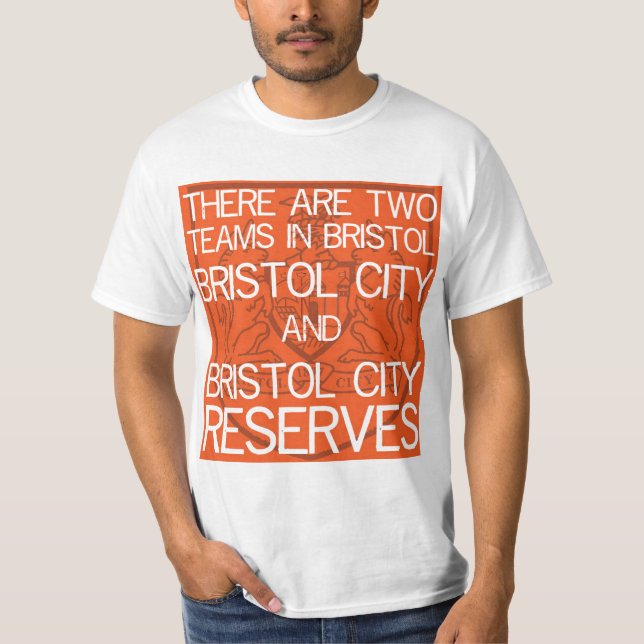 Two Teams in Bristol T-shirt (Front)
