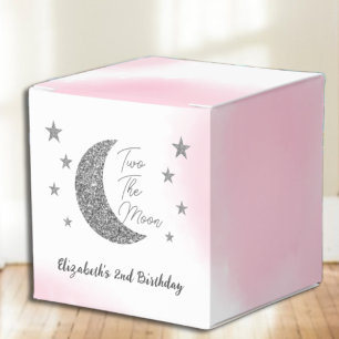 Two The Moon 2nd Birthday Favour Boxes