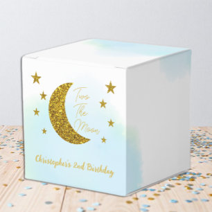 Two The Moon 2nd Birthday Favour Boxes