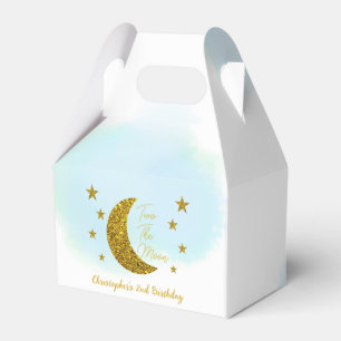 Two The Moon 2nd Birthday Favour Boxes
