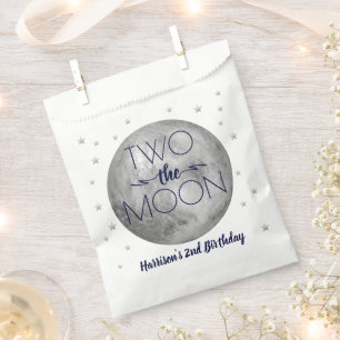 Two The Moon 2nd Birthday Party Favour Bag