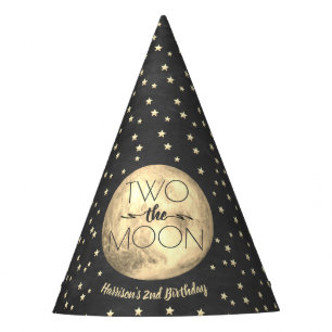 Two The Moon 2nd Birthday Party Hat