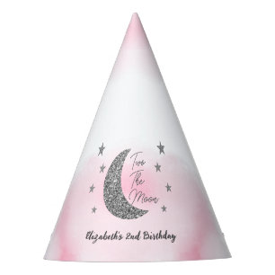 Two The Moon 2nd Birthday Party Hat