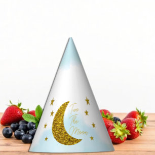 Two The Moon 2nd Birthday Party Hat