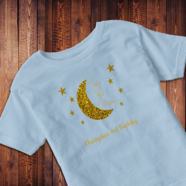 Two The Moon 2nd Birthday Toddler T-shirt (Creator Uploaded)