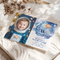 Two the Moon and back Space Photo 2nd Birthday