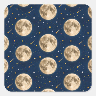 Two The Moon Sticker Space Birthday Party