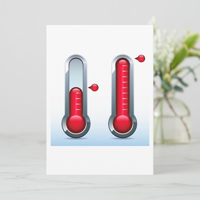 Two Thermometers Invitation (Creator Uploaded)