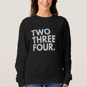 TWO THREE FOUR Area Code 234 Akron OH Ohio USA Sweatshirt