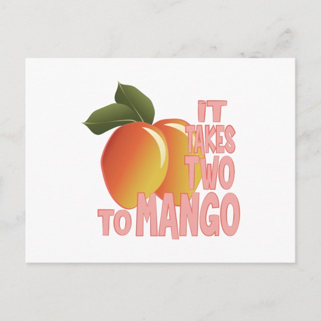 Two To Mango Postcard (Front)