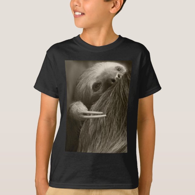 two toed sloth T-Shirt (Front)