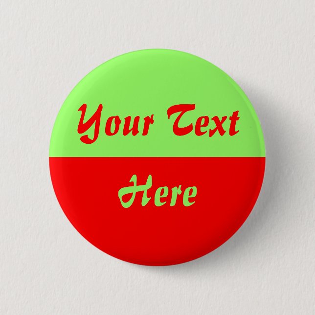 Two Tone - 07 - Customised 6 Cm Round Badge (Front)