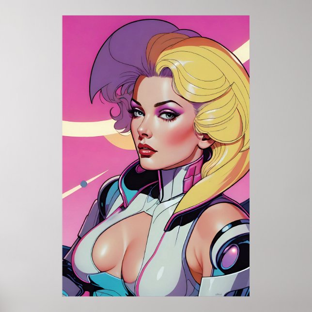 Two-Tone Alarm at the Space Agency Ken Gauge Poster (Front)