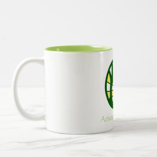 Two-tone Atheopaganism Mug (Left)
