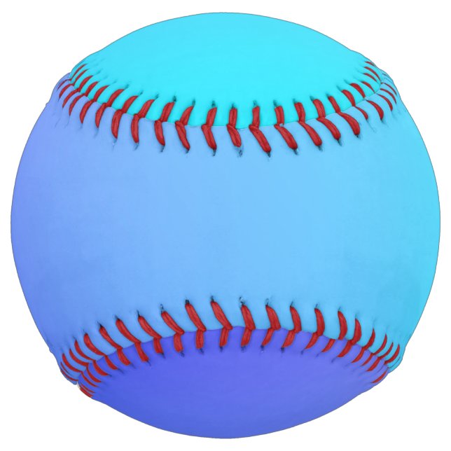 Two Tone Blue Colour Combination Softball (Front)
