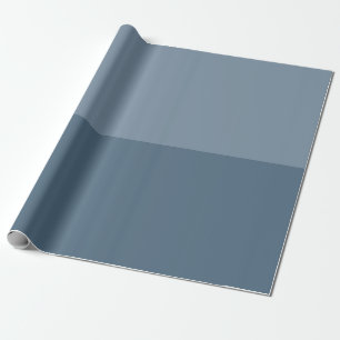 Two Tone - Blue Wrapping Paper