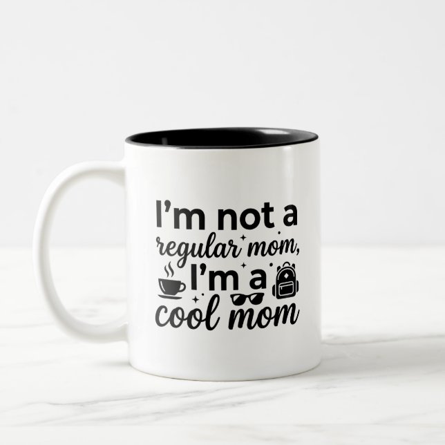 Two-Tone Cool Mum Mugs (Left)