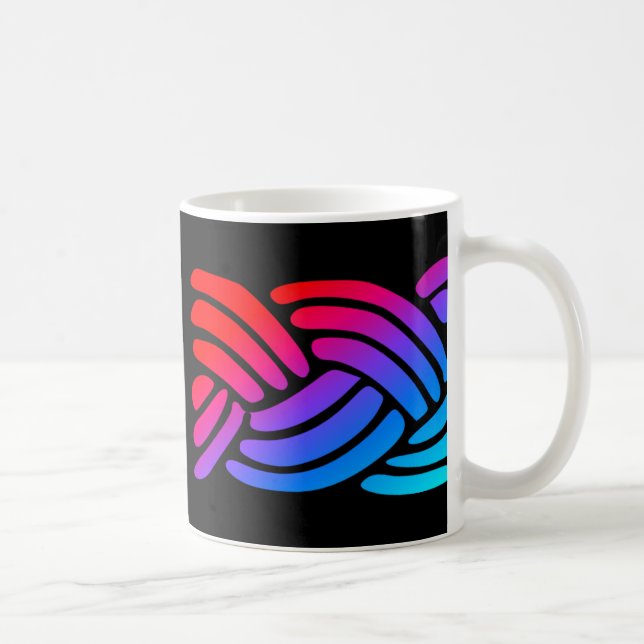 Two Tone Dream weave Coffee Mug (Right)