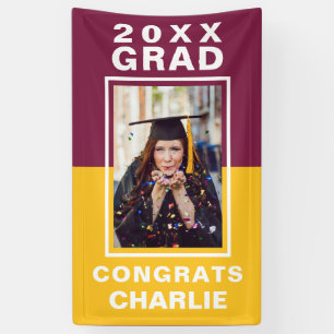 Two Tone Graduation Banner