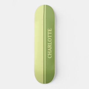 Two-Tone Green Skateboard