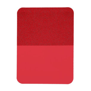 Two-Tone Half-Split Flexible Photo Magnet (Custom)