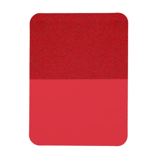 Two-Tone Half-Split Flexible Photo Magnet (Custom) (Vertical)