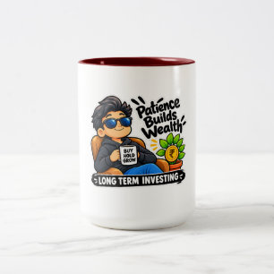 Two Tone Investor Cup Smart Cool Investor