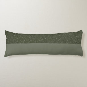 Two-Tone Moss Green Body Pillow – Customisable