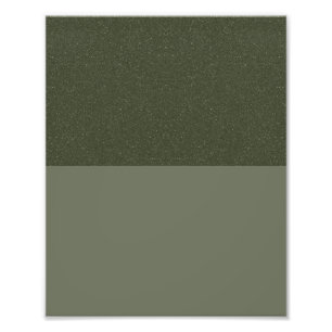 Two-Tone Moss Green Event Poster – Customisable