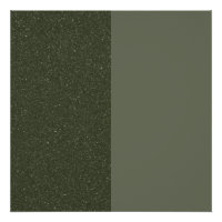 Two-Tone Moss Green Glossy Poster – Customisable