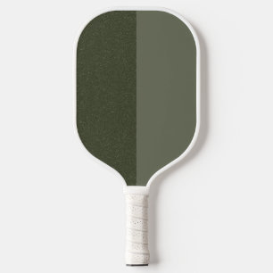 Two-Tone Moss Green Pickleball Paddle – Customise