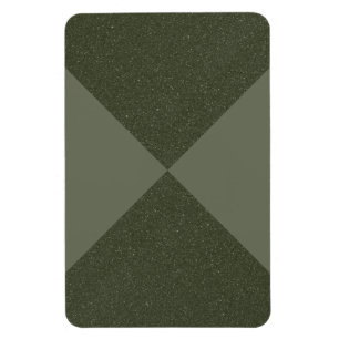 Two-Tone Moss Green Promo Magnet – Customisable