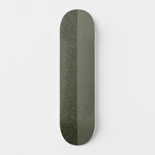 Two-Tone Moss Green Skateboard Deck – Customisable