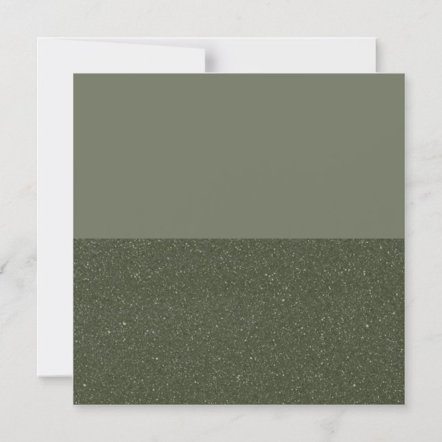 Two-Tone Moss Green Thin Magnetic Card – Customise (Front)