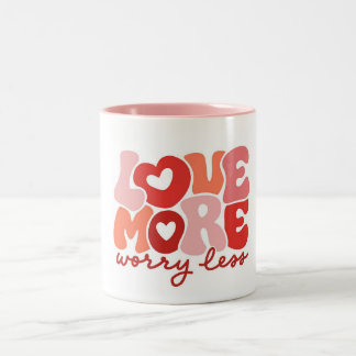 Two-Tone Motivational Quote Mug, Inspiring Coffee Two-Tone Coffee Mug