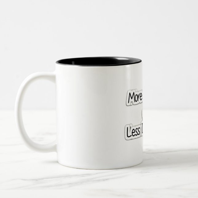 Two-Tone Mug, 11 oz Coffee Mug (Left)