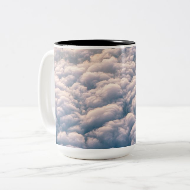 Two-Tone Mug, 15 oz Coffee Mug (Front Left)